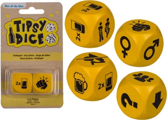 Drunk? Drunk Drankdobbelstenen - Drankspel - Do Or Drink - Voor Volwassenen - Drank - Drinking Game - Party Spel 1 Drunk? Drunk Drankdobbelstenen - Drankspel - Do Or Drink - Voor Volwassenen - Drank - Drinking Game - Party Spel