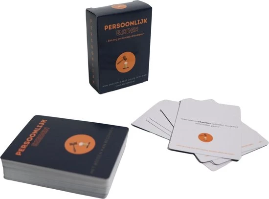 Gezellig Drankspel - Persoonlijk Bieden - Drankspellen Met Kaarten (75 Kaarten) 2 Gezellig Drankspel - Persoonlijk Bieden - Drankspellen Met Kaarten (75 Kaarten) - Afbeelding 2