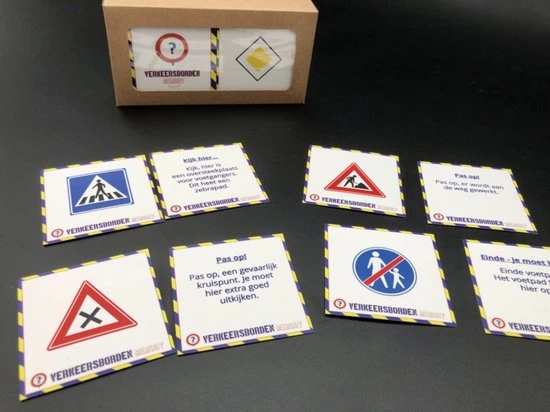 Flexjuf Verkeersbordenmemory (72 Sets) 5 Flexjuf Verkeersbordenmemory (72 Sets) - Afbeelding 5
