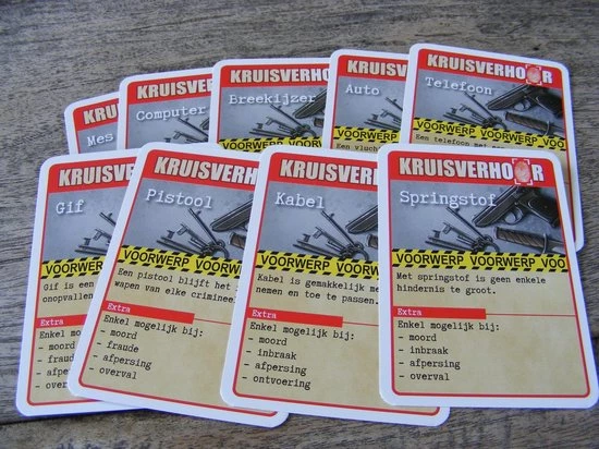 White Goblin Games Kaartspel Inspecteur Hoogstraaten: Kruisverhoor 2 White Goblin Games Kaartspel Inspecteur Hoogstraaten: Kruisverhoor - Afbeelding 2