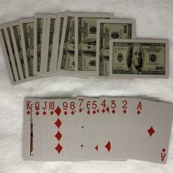 Merkloos Speelkaarten 100 Dollar Karton Gele Doos Pokerkaarten 100 Dollar Karton 100% Plastic Waterdicht 54 Stuks -spellen-voor-volwassenen Verkoopwinkel 550x412 60