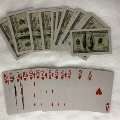 Merkloos Speelkaarten 100 Dollar Karton Gele Doos Pokerkaarten 100 Dollar Karton 100% Plastic Waterdicht 54 Stuks -spellen-voor-volwassenen Verkoopwinkel 550x412 63