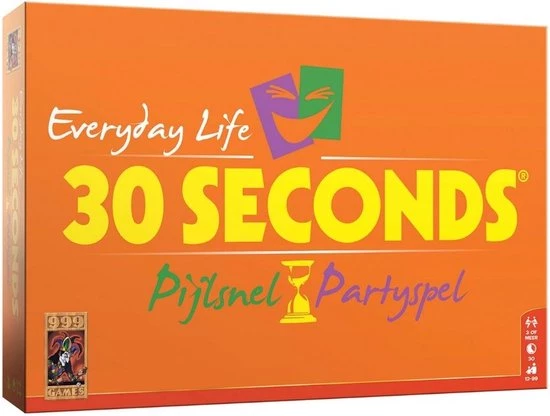 999 Games Spellenbundel - 3 Stuks - 30 Seconds & 30 Seconds Everyday Life & 30 Seconds Junior 6 999 Games Spellenbundel - 3 Stuks - 30 Seconds & 30 Seconds Everyday Life & 30 Seconds Junior - Afbeelding 6
