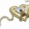 Huzzle Breinbreker Cast Heart 11,8 Cm Staal Zilver/goud