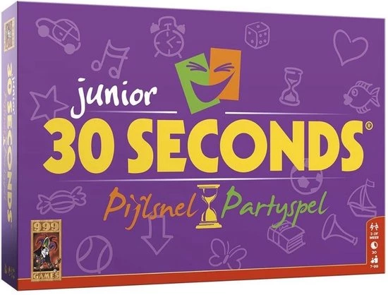 999 Games Spellenbundel - 3 Stuks - 30 Seconds & 30 Seconds Everyday Life & 30 Seconds Junior 9 999 Games Spellenbundel - 3 Stuks - 30 Seconds & 30 Seconds Everyday Life & 30 Seconds Junior - Afbeelding 9