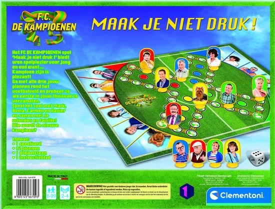 Clementoni - F.C. De Kampioenen Paardjesspel - Bordspel 3 Clementoni - F.C. De Kampioenen Paardjesspel - Bordspel - Afbeelding 3