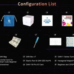 Gan 11 M Pro 3x3 - ZWART -spellen-voor-volwassenen Verkoopwinkel 550x419 1