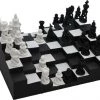 Fiastra Garibaldi - 3D Schaakbord - Luxe Schaakbord - Inclusief Luxe Schaakstukken - Gerecycled Plastic