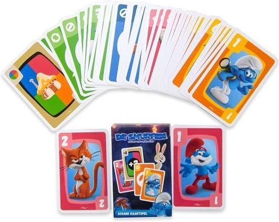 Cartamundi Assano / Uno Kaartspel Van De Smurfen 1 Cartamundi Assano / Uno Kaartspel Van De Smurfen