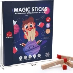 Dorjee Magic Sticks Puzzel - Houten Montessori Speelgoed -spellen-voor-volwassenen Verkoopwinkel 550x441 3