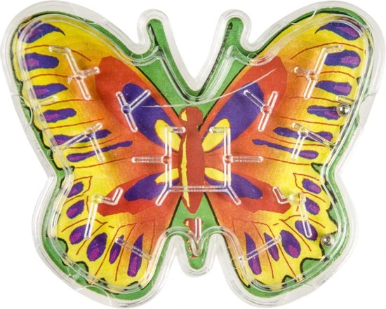 Lg-imports Geduldspel Doolhof Vlinder Junior 5 X 6,5 Cm 1 Lg-imports Geduldspel Doolhof Vlinder Junior 5 X 6,5 Cm