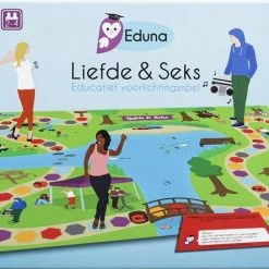 Eduna Bordspel Liefde En Seks, Seksuele Voorlichting, Educatief, Weerbaarheid, Social Media, Grenzen , Vragen Kaarten, Onderwijs, Instellingen, Gezin, Educatie