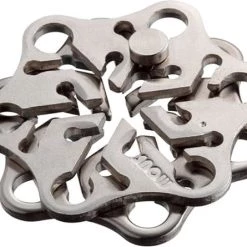 Hanayama Huzzle Breinbreker Cast Snow Zink/aluminium Zilver