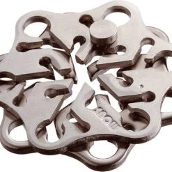 Hanayama Huzzle Breinbreker Cast Snow Zink/aluminium Zilver -spellen-voor-volwassenen Verkoopwinkel 550x445 8