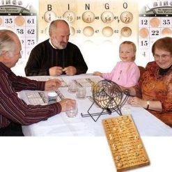 Small Foot Company Houten Bingo Set -spellen-voor-volwassenen Verkoopwinkel 550x449