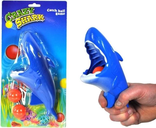 Merkloos Visspel: Schiet- & Vangspel Schietspel Haai Spel Vissen Visspelletje Vis Haaien Vangen Balspel Shark 2 Merkloos Visspel: Schiet- & Vangspel Schietspel Haai Spel Vissen Visspelletje Vis Haaien Vangen Balspel Shark - Afbeelding 2