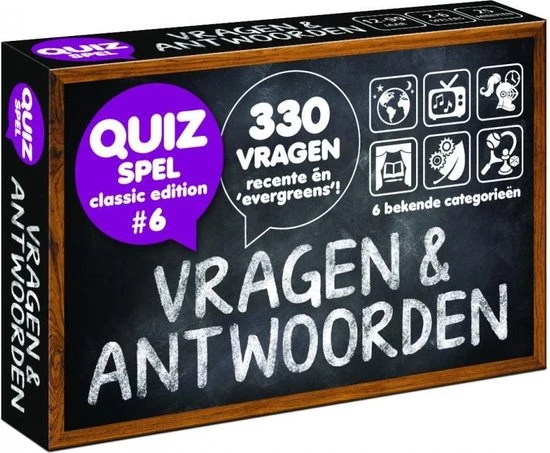 Puzzles & Games Vragen & Antwoorden #6 - Pocketformaat Trivia Quiz En Aanvulset / Uitbreiding 1 Puzzles & Games Vragen & Antwoorden #6 - Pocketformaat Trivia Quiz En Aanvulset / Uitbreiding