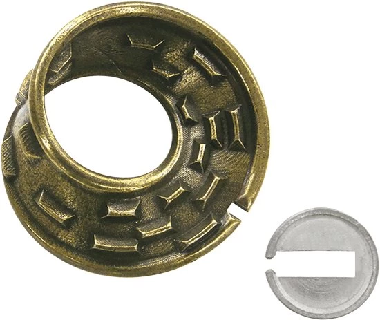 Huzzle Breinbreker Cast Mobius 11,8 Cm Staal Brons 3 Huzzle Breinbreker Cast Mobius 11,8 Cm Staal Brons - Afbeelding 3