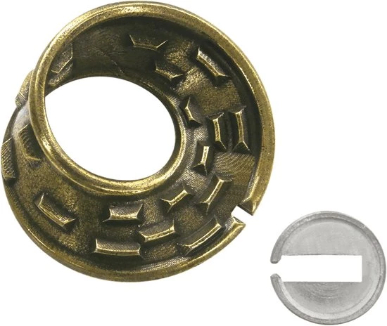 Huzzle Breinbreker Cast Mobius 11,8 Cm Staal Brons 4 Huzzle Breinbreker Cast Mobius 11,8 Cm Staal Brons - Afbeelding 4