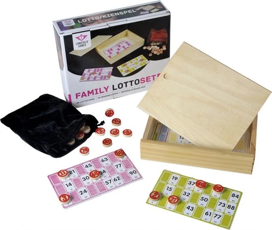 Longfield LOTTOSET IN WOODEN BOX 4 Longfield LOTTOSET IN WOODEN BOX - Afbeelding 4