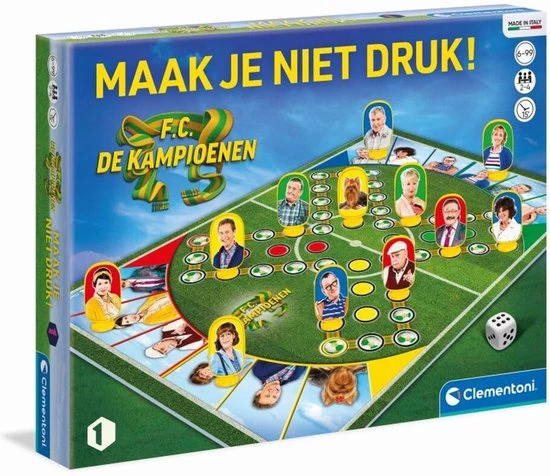 Clementoni - F.C. De Kampioenen Paardjesspel - Bordspel 8 Clementoni - F.C. De Kampioenen Paardjesspel - Bordspel - Afbeelding 8