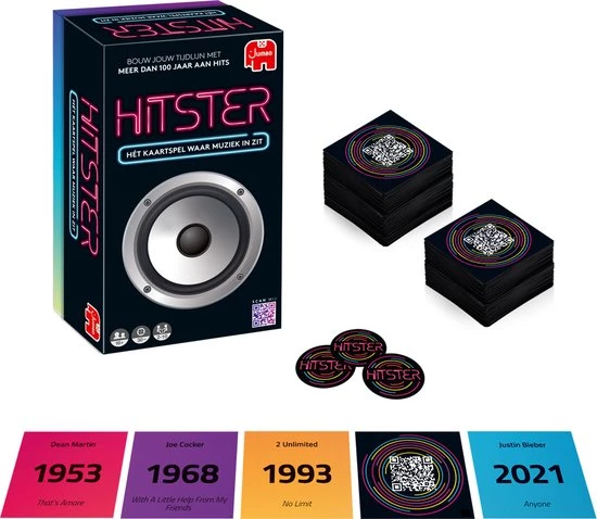 Jumbo Hitster Partyspel 3 Jumbo Hitster Partyspel - Afbeelding 3