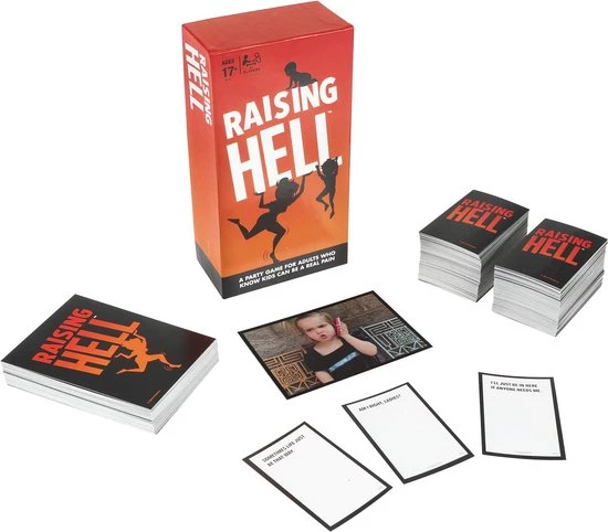 Hasbro - Raising Hell - Kaartspel - Party Spel 2 Hasbro - Raising Hell - Kaartspel - Party Spel - Afbeelding 2