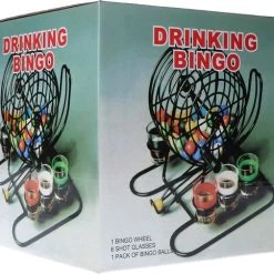 Merkloos Bingo Set Shotglas