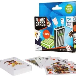 Clown Games Clown Speelkaarten 100% Plastic Set 2 -spellen-voor-volwassenen Verkoopwinkel 550x491 2