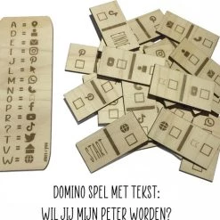 Stars 4 You Domino Spel Wil Jij Mijn Peter Worden | Social Media | Peter Vragen | Peetoom Worden | Peetoom Vragen | Peettante Worden | Doosje Met Een Vraag