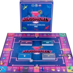 NX Party - ALCOHOLLY - Drankspel - Nederlandstalig - Bordspel - Spelletjes Voor Volwassenen - Drank Spelletjes -spellen-voor-volwassenen Verkoopwinkel 550x493 4