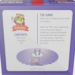 Mad Party Games MadKings - Drankspel - Kingsen - Kings Cup - Party Game - Incl. Shotglas & Grote Dobbelsteen -spellen-voor-volwassenen Verkoopwinkel 550x494 4