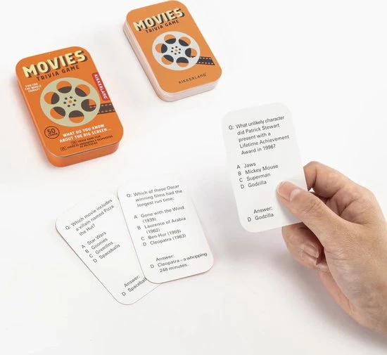 Kikkerland Movies Trivia - Pubquiz - 50 Vragen - Spel Voor Onderweg 3 Kikkerland Movies Trivia - Pubquiz - 50 Vragen - Spel Voor Onderweg - Afbeelding 3