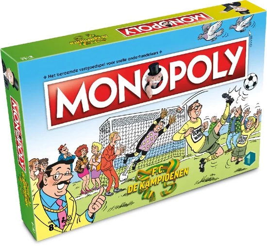 Hasbro Monopoly - 2 In 1 Bundel - Monopoly FC De Kampioenen & Monopoly Plopsa 1 Hasbro Monopoly - 2 In 1 Bundel - Monopoly FC De Kampioenen & Monopoly Plopsa