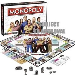 Monopoly Big Bang Theory - Engelstalig Bordspel -spellen-voor-volwassenen Verkoopwinkel 550x508 4