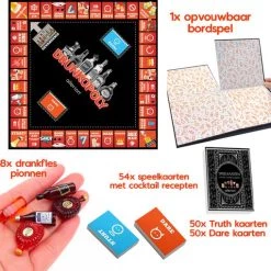 Allerion? Allerion Drunkopoly Time To Get Drunk Drankspel Monopoly Bordspel 8 Personen Inclusief Cocktail Speelkaarten 13 Allerion? Allerion Drunkopoly Time To Get Drunk Drankspel Monopoly Bordspel 8 Personen Inclusief Cocktail Speelkaarten -spellen-voor-volwassenen Verkoopwinkel 550x510