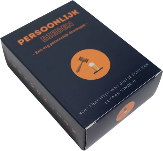Gezellig Drankspel - Persoonlijk Bieden - Drankspellen Met Kaarten (75 Kaarten) 1 Gezellig Drankspel - Persoonlijk Bieden - Drankspellen Met Kaarten (75 Kaarten)