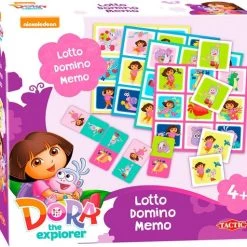 Tactic 3-in-1 Spellen (memo, Lotto, Domino) Dora -spellen-voor-volwassenen Verkoopwinkel 550x512 7