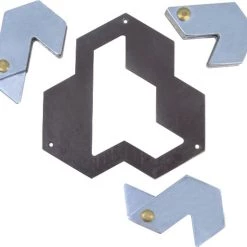 Huzzle Breinbreker Cast Hexagon 11,8 Staal Zilver -spellen-voor-volwassenen Verkoopwinkel 550x513 1