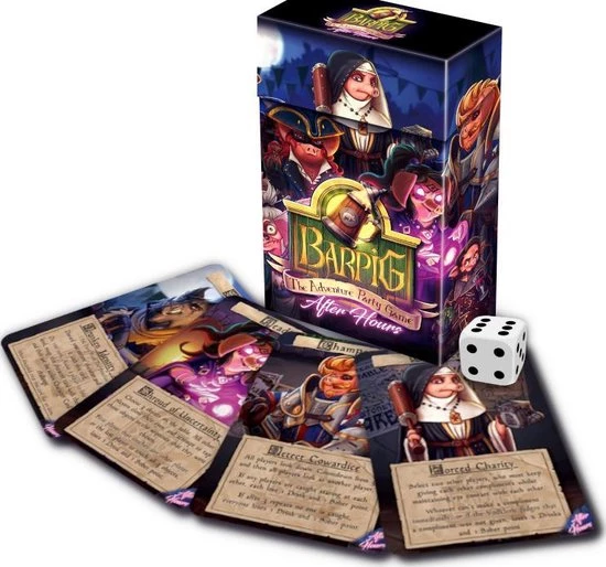 Barpig: The Adventure Party Game - After Hours Expansion OUD 3 Barpig: The Adventure Party Game - After Hours Expansion OUD - Afbeelding 3
