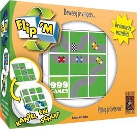 999 Games Flip 'm: De Autoweg Breinbreker 1 999 Games Flip 'm: De Autoweg Breinbreker