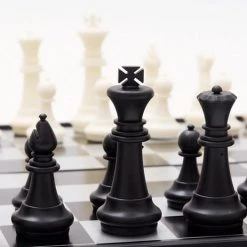 Miro Ecommerce Opvouwbaar Schaakbord - Mini Schaak Bord Schaakspel Met Schaakstukken Schaakspellen Magnetisch - Draagbaar