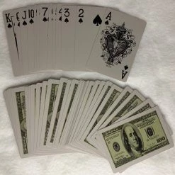 Merkloos Speelkaarten 100 Dollar Karton Gele Doos Pokerkaarten 100 Dollar Karton 100% Plastic Waterdicht 54 Stuks -spellen-voor-volwassenen Verkoopwinkel 550x527 6
