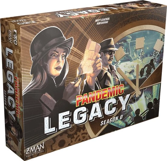 Z-man Games Bordspel Pandemic Legacy Seizoen 0 Bruin (en) 6 Z-man Games Bordspel Pandemic Legacy Seizoen 0 Bruin (en) - Afbeelding 6
