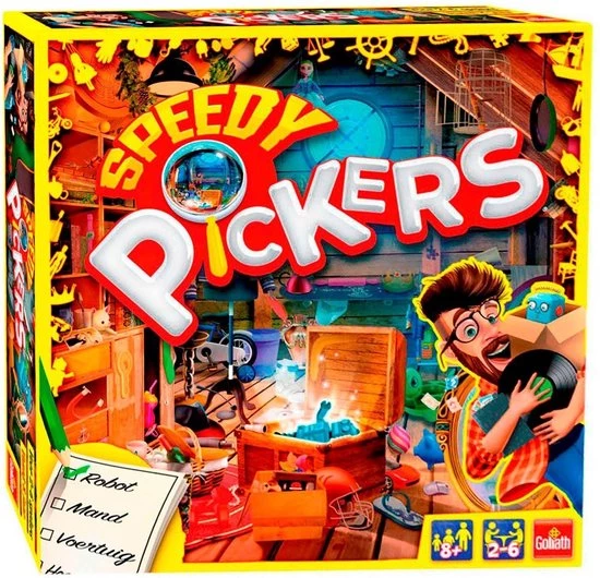 Goliath Speedy Pickers (NL) - Bordspel - Partyspel 4 Goliath Speedy Pickers (NL) - Bordspel - Partyspel - Afbeelding 4