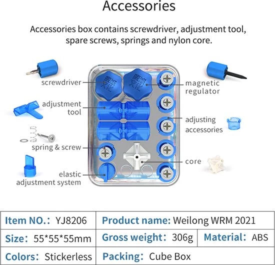 Moyu Weilong WR M 2021 (lite Version) 10 Moyu Weilong WR M 2021 (lite Version) - Afbeelding 10