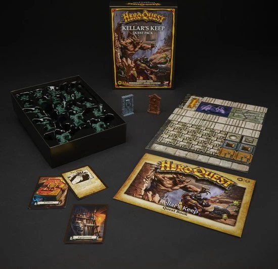 Hasbro Gaming Avalon Hill HeroQuest Kellar's Keep Uitbreiding 3 Hasbro Gaming Avalon Hill HeroQuest Kellar's Keep Uitbreiding - Afbeelding 3