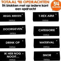 Allerion? Allerion - Time To Get Drunk Tower Edition Drankspel Stapeltoren 54 Blokken -spellen-voor-volwassenen Verkoopwinkel 550x534 2