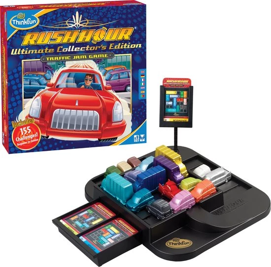 ThinkFun Rush Hour Ultimate - Breinbreker 7 ThinkFun Rush Hour Ultimate - Breinbreker - Afbeelding 7