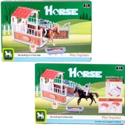 Basic Horse Club Paardenbox Speelset